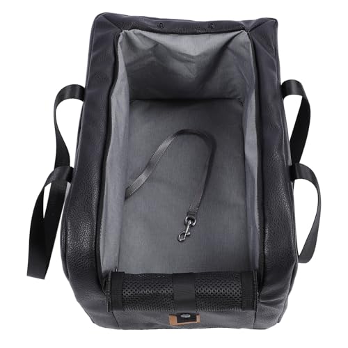 Luqeeg Konsole -Hundewagensitz, Atmungsaktives Mesh Tragbarer Haustier -Autositz für Kleine Hunde, Verbesserter Haustier Booster Sitz mit Sicherheitsleine für Reisen, Urlaub und Tägliche Pendelverkehr von Luqeeg