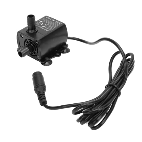 Micro-Tauchpumpe, 10W 0-400L/H, IP68 Water Proof Fischtankpumpe mit LED-Indikatorlicht, Leicht zu Reinigen für Aquarien, Brunnen, Computergestützte Wasserkühlsysteme, Abnehmbares Micro-Tauchpumpe, 10W 0-400L/H, IP68 Water Proof Fischtankpumpe mit LED-Indikatorlicht, Leicht zu Reinigen für Aquarien, Brunnen, Computergestützte Wasserkühlsysteme, Abnehmbares von Luqeeg