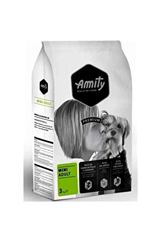 Kroketten Amity Mini Adult Premium-KG 3 komplette Nahrung für Hunde von Lurbel