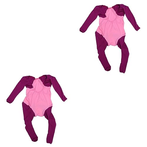 Lurrose 2 STK Vierbeinige Kleidung Für Großen Hund Ärmel Welpen-Pyjama Welpen-Outfits Kleidung Für Hunde-Outfits Kleidung Hündchen Lässige Overalls Welpen-Overall Fuß Sommer Baumwolle von Lurrose