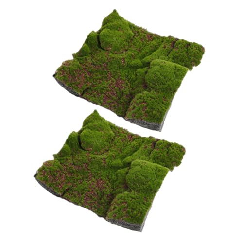 Lurrose 2 Stück Simulation Moos Rasen Gras Teppich aus Kunstrasen Simulation künstlicher Moosmatte gefälscht künstliches moos Moosteppich Kunstrasen im Freien Perlenbaumwolle Green Lurrose 2 Stück Simulation Moos Rasen Gras Teppich aus Kunstrasen Simulation künstlicher Moosmatte gefälscht künstliches moos Moosteppich Kunstrasen im Freien Perlenbaumwolle Green von Lurrose