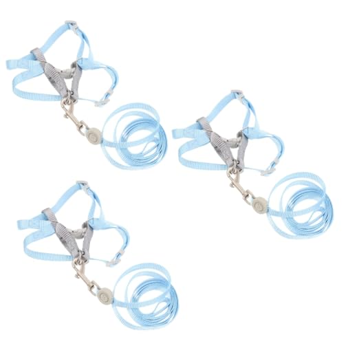 Lurrose Welpe 3 Sätze Verstellbares Katzengeschirr es Katzengeschirr Unsichtbare Katzenleine Laufseil Für Katzen Hundetraining Leine Für Katzenrucksäcke Welpenführer Kätzchen Polyester Lurrose Welpe 3 Sätze Verstellbares Katzengeschirr es Katzengeschirr Unsichtbare Katzenleine Laufseil Für Katzen Hundetraining Leine Für Katzenrucksäcke Welpenführer Kätzchen Polyester von Lurrose