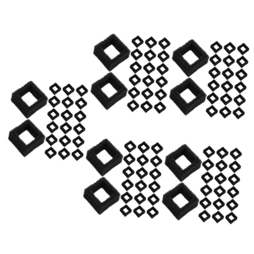 Lurrose 5 Sätze Filterelement Wasser Baumwolle Brunnen Aquarium Haustier Wasserspender Filter Ersatz Schwamm Schwarz 20 Stück * 5 Lurrose 5 Sätze Filterelement Wasser Baumwolle Brunnen Aquarium Haustier Wasserspender Filter Ersatz Schwamm Schwarz 20 Stück * 5 von Lurrose