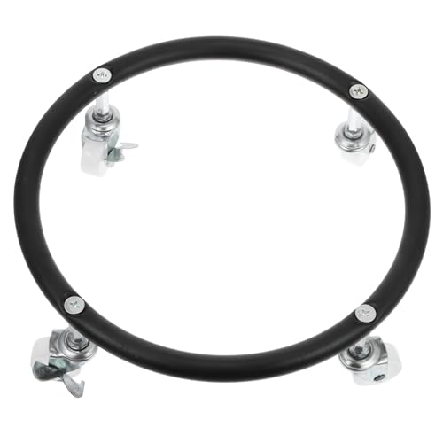 Lurrose Gasflaschenhalter Rad -Tank-Ständer Mover Tankständer Gestell Flaschenständer mit Rollen bewegliche Zylinderhalterung beweglicher Propantankhalter Rostfreier Schwarz Lurrose Gasflaschenhalter Rad -Tank-Ständer Mover Tankständer Gestell Flaschenständer mit Rollen bewegliche Zylinderhalterung beweglicher Propantankhalter Rostfreier Schwarz von Lurrose