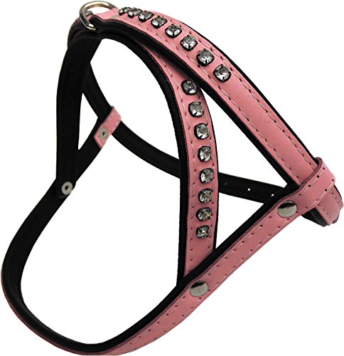 HUNDEGESCHIRR - Geschirr, Strass - Zirkonia Brustumfang 35-42cm Leder + ROSA - NEU mit Fehler HUNDEGESCHIRR - Geschirr, Strass - Zirkonia Brustumfang 35-42cm Leder + ROSA - NEU mit Fehler von Lusy011