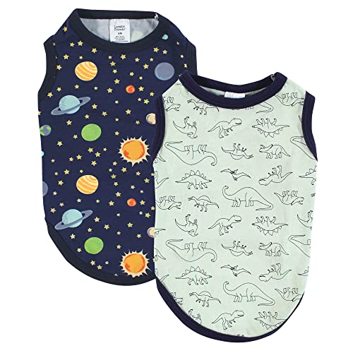 Luvable Friends Hunde-T-Shirts für Hunde und Katzen, Baumwolle, Größe XL, 2 Stück von Luvable Friends
