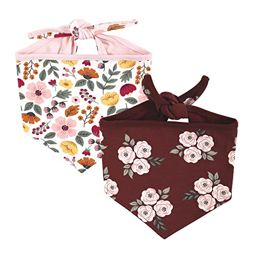 Luvable Friends Wende-Halstuch-Lätzchen für Hunde und Katzen, Botanisches Blumenmuster, Einheitsgröße, 2 Stück Luvable Friends Wende-Halstuch-Lätzchen für Hunde und Katzen, Botanisches Blumenmuster, Einheitsgröße, 2 Stück von Luvable Friends