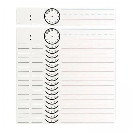 Luwecf 2x20 Stücke Zeitplan Tasche Diagramm Trockenen Löschen Karte Flash Karten DIY Projekte Luwecf 2x20 Stücke Zeitplan Tasche Diagramm Trockenen Löschen Karte Flash Karten DIY Projekte von Luwecf
