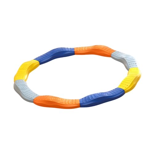 Luwecf Bunte Balancierstange Und Spielsteine für Kinder, Förderung Der Motorik Und Koordination, E Luwecf Bunte Balancierstange Und Spielsteine für Kinder, Förderung Der Motorik Und Koordination, E von Luwecf