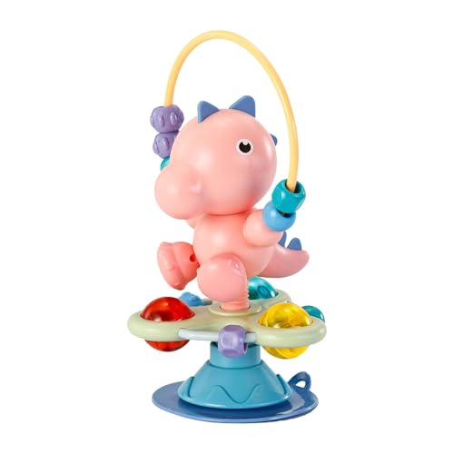 Luwecf Spielzeug für Babys mit Saugnapf, Interaktives Lernspielzeug für Die Entwicklung, ROSA Luwecf Spielzeug für Babys mit Saugnapf, Interaktives Lernspielzeug für Die Entwicklung, ROSA von Luwecf