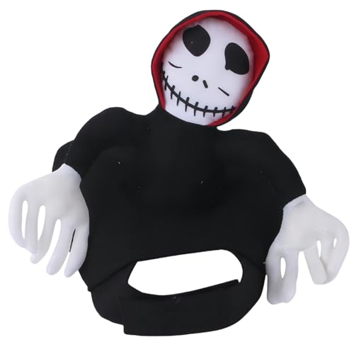 Haustier-Halloween-Kostüm, Hund und Katze, Cosplay, mit Kapuze, Haustiergeschirr, Streichkostüm für Halloween, Streichparty, Größe S Haustier-Halloween-Kostüm, Hund und Katze, Cosplay, mit Kapuze, Haustiergeschirr, Streichkostüm für Halloween, Streichparty, Größe S von Luxetoys