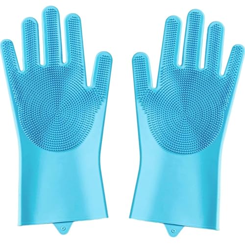 Luxiremi Hunde-Badhandschuhe, Waschhandschuhe, Reinigungshandschuhe, multifunktional, Bade- und Massagehandschuhe für Hunde und Katzen von Luxiremi