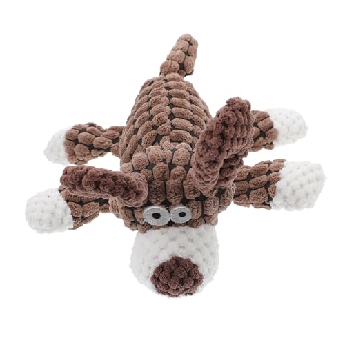 Luxshiny 1 Stück Cartoon Form Hundespielzeug Quietschendes Kauspielzeug aus Strapazierfähigem Material Interaktives Pet Plaything für Mentale Stimulation und Spaß für Kleine und von Luxshiny
