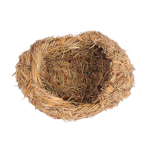 Luxshiny 1 Stück Grasgewebtes Kaninchennest Woven Guinea Bed für Haustiere Helles Gelb Dekoratives Katzenhaus und Schlafplatz für Nagetiere und Katzen Gemütlicher Rückzugsort aus Naturgras Luxshiny 1 Stück Grasgewebtes Kaninchennest Woven Guinea Bed für Haustiere Helles Gelb Dekoratives Katzenhaus und Schlafplatz für Nagetiere und Katzen Gemütlicher Rückzugsort aus Naturgras von Luxshiny
