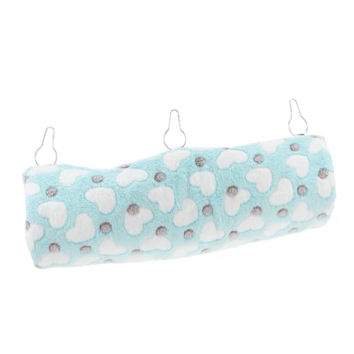 Luxshiny 1 Stück Hängender Tunnel für Hamster und Kleintiere Kuscheliger Plüsch Tunnel mit Hochwertigem Arctic Waschbar und Leicht für Nager Wie Zuckergleiter und Meerschweinchen von Luxshiny
