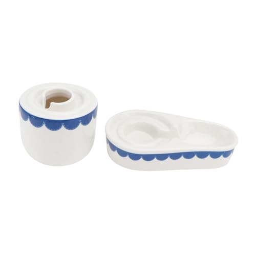 Luxshiny 1 Stück Keramischer Wassernapf für Haustiere und Sicher für Hasen für Zuhause Geeignet Luxshiny 1 Stück Keramischer Wassernapf für Haustiere und Sicher für Hasen für Zuhause Geeignet von Luxshiny