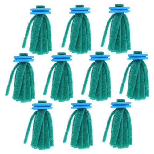 Luxshiny 10 Stück Teiliges Fisch Laichmopps aus Weichem Material Effizientes Sammeln von Eier Laichverstecken Fördert Erfolgreiche Zucht und Schützt Aquarium Ökosystem für Fischbrut und von Luxshiny