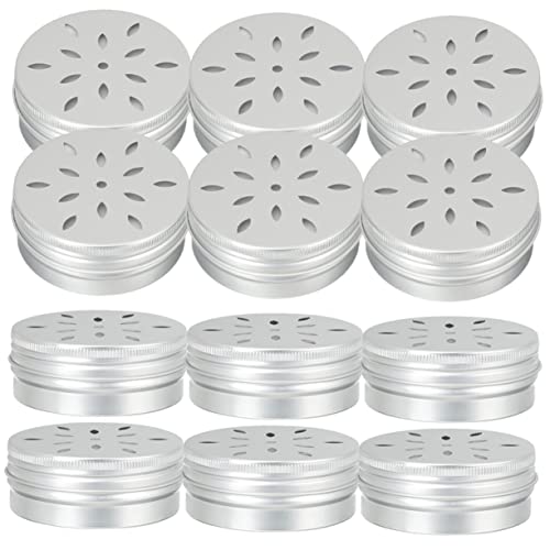 Luxshiny 12 Stück Teiliges Hundegeruchstraining aus Aluminium Tragbare Dufttraining Box für Professionelle Nasenarbeit für Hundetraining und Agilität von Luxshiny