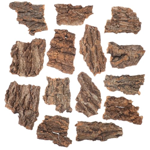 Luxshiny 14 Stück Teiliges Reptilien Versteck aus Baumrinde Natürliche Kletterplattform und Versteck für Kleine Reptilien Terrarium Dekoration und Versteckmöglichkeiten für Schlangen Luxshiny 14 Stück Teiliges Reptilien Versteck aus Baumrinde Natürliche Kletterplattform und Versteck für Kleine Reptilien Terrarium Dekoration und Versteckmöglichkeiten für Schlangen von Luxshiny