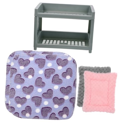 Luxshiny 1Satz Abnehmbares Hamsterversteck Doppelschichtiges Chinchilla Bett für Kleine Haustiere Zubehör für Hamsterkäfige Entspannender Rückzugsort und Schlafplatz Langlebig Luxshiny 1Satz Abnehmbares Hamsterversteck Doppelschichtiges Chinchilla Bett für Kleine Haustiere Zubehör für Hamsterkäfige Entspannender Rückzugsort und Schlafplatz Langlebig von Luxshiny