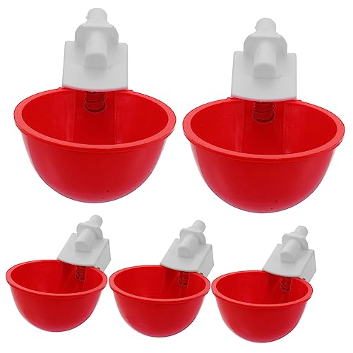 Luxshiny 1Satz Automatische Hühnerwasserbecher Geflügeltränke Praktischem Wasserabflussdesign für Hühner Tauben und Andere Nutzgeflügel Luxshiny 1Satz Automatische Hühnerwasserbecher Geflügeltränke Praktischem Wasserabflussdesign für Hühner Tauben und Andere Nutzgeflügel von Luxshiny