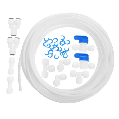 Luxshiny 1Satz Schnellanschluss Gartenschlauch Adapter Teiliges mit Ro Wasserrohr und Verteiler für Einfache Schlauchverbindungen und Reparaturen von Luxshiny