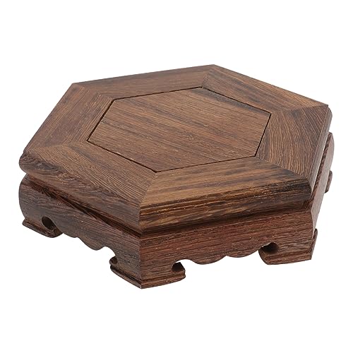 Luxshiny 1Stück Runder Holzsockel für Kristallkugeln und Dekorationsartikel Robuste Holzbasis für Blumenständer und Kunsthandwerk für Innen und Außendekoration Handgefertigte Luxshiny 1Stück Runder Holzsockel für Kristallkugeln und Dekorationsartikel Robuste Holzbasis für Blumenständer und Kunsthandwerk für Innen und Außendekoration Handgefertigte von Luxshiny