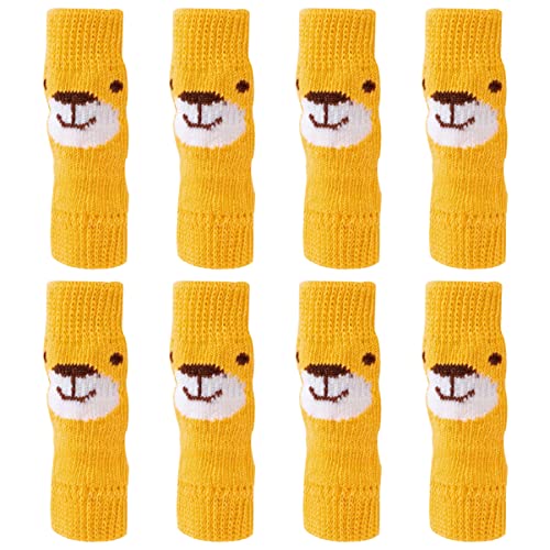 Luxshiny 2 Sätze rutschfeste Hundesocken Antirutsch Hundebeinschützer für Hunde und Bequem für Drinnen und Draußen Schützt vor Kälte und Schmutz Gelb Luxshiny 2 Sätze rutschfeste Hundesocken Antirutsch Hundebeinschützer für Hunde und Bequem für Drinnen und Draußen Schützt vor Kälte und Schmutz Gelb von Luxshiny