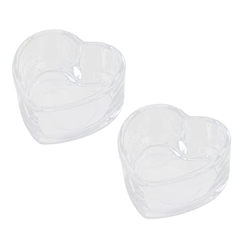Luxshiny 2 Stück Hamster Futterschalen Transparentes Design Wasserschalen für Nager Ratten Accessoires Spritz Funktion für Kleintiere von Luxshiny