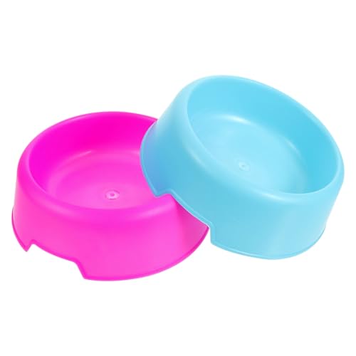 Luxshiny 2 Stück Pet Futter Schüssel Plastische Hundenäpfe Candy Farben Blau Rosa rutschfeste Futternäpfe für Hunde und Katzen Leicht zu Reinigen und Große Kapazität Luxshiny 2 Stück Pet Futter Schüssel Plastische Hundenäpfe Candy Farben Blau Rosa rutschfeste Futternäpfe für Hunde und Katzen Leicht zu Reinigen und Große Kapazität von Luxshiny
