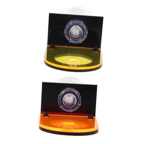 Luxshiny 2 Stück Teiliges Korallenfrag Rack aus Fluoreszierende Halterung für Korallen Stabiler Unterstützung für Aquarien für Korallenvermehrung und Aquarien Dekoration von Luxshiny