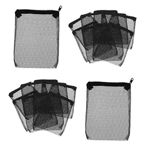 Luxshiny 20 Stück Teiliges Aquarium Filterbeutel Set Atmungsaktive Filtrationsbeutel für Fischbecken Wiederverwendbar Feinmaschiges Netz Wasserverunreinigungen für Aquarien und Fischfilter von Luxshiny