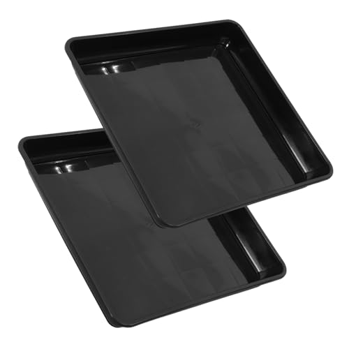 Luxshiny 2Stücke Quadratische Pflanzenuntersetzer Kunststoff Langlebige Tropfschalen für Blumentöpfe für Innen und Außenbereich Wasserabweisend Leicht zu Reinigen Luxshiny 2Stücke Quadratische Pflanzenuntersetzer Kunststoff Langlebige Tropfschalen für Blumentöpfe für Innen und Außenbereich Wasserabweisend Leicht zu Reinigen von Luxshiny