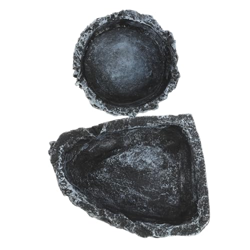 Luxshiny 2Stücke Reptilien Fütterungsschale Wasserschale für Schildkröten und Eidechsen Langlebig und Sicher Trinken und Füttern von Haustieren Luxshiny 2Stücke Reptilien Fütterungsschale Wasserschale für Schildkröten und Eidechsen Langlebig und Sicher Trinken und Füttern von Haustieren von Luxshiny