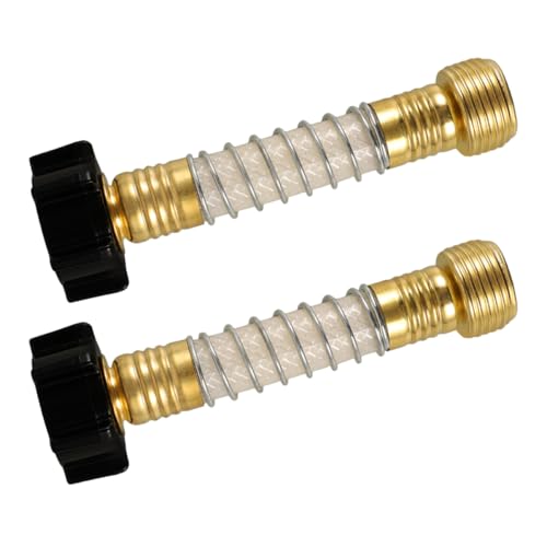 Luxshiny 2Stücke Rv Wasserfilterschlauch Adapter Schlauchverlängerung für Wohnmobil Flexibler Wasserschlauchverbinder Einfache Installation Zuverlässige Wasserfiltration von Luxshiny