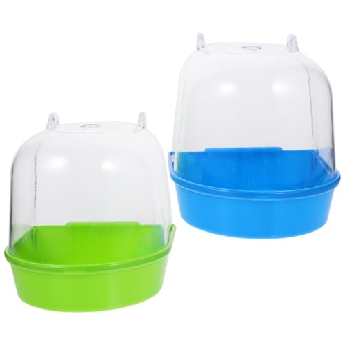 Luxshiny 2Stücke Vogelbadewanne für Kleine Vögel Umweltfreundliches Duschzubehör Zufälligen Farben für Wellensittiche und Nymphensittiche Fördert Gesundheit und Hygiene Luxshiny 2Stücke Vogelbadewanne für Kleine Vögel Umweltfreundliches Duschzubehör Zufälligen Farben für Wellensittiche und Nymphensittiche Fördert Gesundheit und Hygiene von Luxshiny