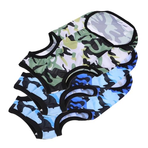 Luxshiny 3 Stück Hundeshirt Niedliches Camouflage Outfit für Kleine Hunde Sommerkleidung für Haustiere Bequem und Atmungsaktiv Luxshiny 3 Stück Hundeshirt Niedliches Camouflage Outfit für Kleine Hunde Sommerkleidung für Haustiere Bequem und Atmungsaktiv von Luxshiny