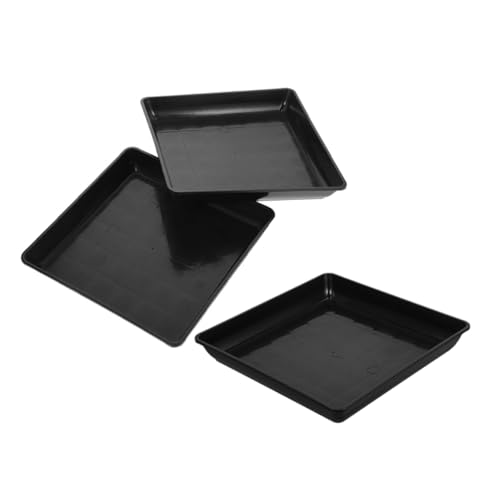 Luxshiny 3 Stück Pflanzuntersetzer Kunststoff Rechteckige Pflanzenschalen für Wasserauffang Robuste Abtropfschalen für Blumen und Pflanztöpfe für und Außenbereich Luxshiny 3 Stück Pflanzuntersetzer Kunststoff Rechteckige Pflanzenschalen für Wasserauffang Robuste Abtropfschalen für Blumen und Pflanztöpfe für und Außenbereich von Luxshiny