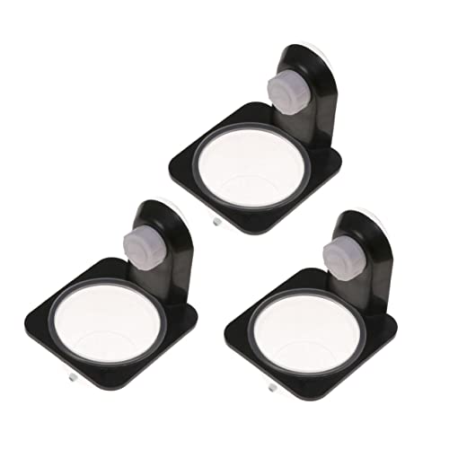 Luxshiny 3 Stück Reptilien Futternapf mit Saugnapf Futter und Wasserschale für Schildkröten und Eidechsen Schwarz für Terrarien und Aquarien Einfach zu Reinigen und Luxshiny 3 Stück Reptilien Futternapf mit Saugnapf Futter und Wasserschale für Schildkröten und Eidechsen Schwarz für Terrarien und Aquarien Einfach zu Reinigen und von Luxshiny