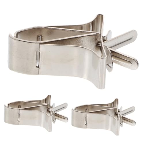 Luxshiny 3 Stück Vogel Futter Clips für Papageienkäfig Praktische und Langlebige Lebensmittelklemmen Einfach zu Befestigen Abfall und Hält Futter Sauber Luxshiny 3 Stück Vogel Futter Clips für Papageienkäfig Praktische und Langlebige Lebensmittelklemmen Einfach zu Befestigen Abfall und Hält Futter Sauber von Luxshiny