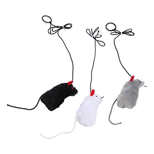 Luxshiny 3Stücke Interaktive Katzenspielzeuge Quietschende Plüschmaus mit Pull Ring für Katzen Fördert Spiel und Kratzverhalten und Stärkt die Bindung zwischen Ihnen Luxshiny 3Stücke Interaktive Katzenspielzeuge Quietschende Plüschmaus mit Pull Ring für Katzen Fördert Spiel und Kratzverhalten und Stärkt die Bindung zwischen Ihnen von Luxshiny