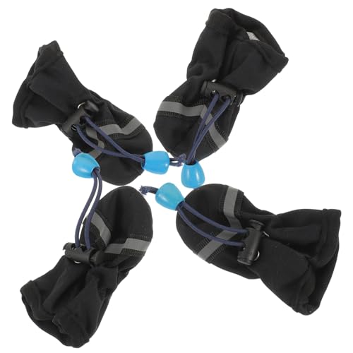 Luxshiny 4 Stück Hundeschuhe rutschfeste wasserdichte Hundeschuhe für Outdoor Aktivitäten Bequem und Einfach Anzuziehen für Regnerische Schützt die Pfoten Ihres Hundes Zufällige Farbe Luxshiny 4 Stück Hundeschuhe rutschfeste wasserdichte Hundeschuhe für Outdoor Aktivitäten Bequem und Einfach Anzuziehen für Regnerische Schützt die Pfoten Ihres Hundes Zufällige Farbe von Luxshiny