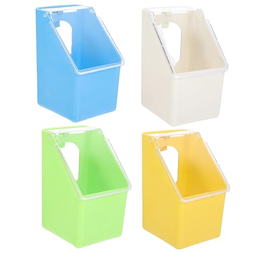 Luxshiny 4 Stück Taubenfutterspender aus Multifunktionale Kleine Vogeltränke mit Abdeckung Hängend und Vielseitig Einsetzbar Großer Fassungsvermögen für Futter und Wasser Geeignet für Luxshiny 4 Stück Taubenfutterspender aus Multifunktionale Kleine Vogeltränke mit Abdeckung Hängend und Vielseitig Einsetzbar Großer Fassungsvermögen für Futter und Wasser Geeignet für von Luxshiny
