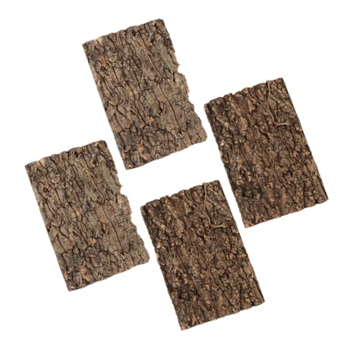 Luxshiny 4 Stück Teiliges Reptilien Terrarium Korkrinden Natürliche Terrarienrückwand Baumrinde Dekoration Kletterlandschaft für Gecko Reptilien und Aquarien Luxshiny 4 Stück Teiliges Reptilien Terrarium Korkrinden Natürliche Terrarienrückwand Baumrinde Dekoration Kletterlandschaft für Gecko Reptilien und Aquarien von Luxshiny