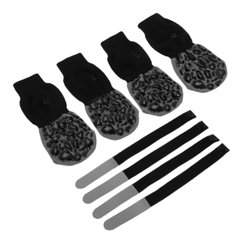 Luxshiny 4 Stück rutschfeste Haustiersocken für Große Hunde Lickschutz und Kratzschutz für Holzfußböden Indoor Pfotenbeschützer für Mittelgroße und Große Luxshiny 4 Stück rutschfeste Haustiersocken für Große Hunde Lickschutz und Kratzschutz für Holzfußböden Indoor Pfotenbeschützer für Mittelgroße und Große von Luxshiny
