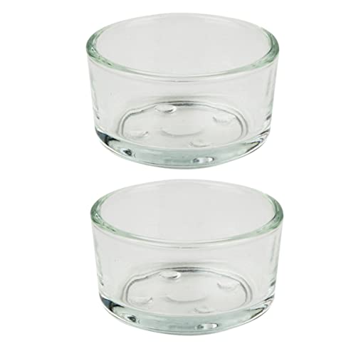Luxshiny 4Stücke Glasfutterspender für Haustiere Reptilien Wasser und Futterschalen Langlebig Multifunktional für Eidechsen Schildkröten und Kleine Reptilien Luxshiny 4Stücke Glasfutterspender für Haustiere Reptilien Wasser und Futterschalen Langlebig Multifunktional für Eidechsen Schildkröten und Kleine Reptilien von Luxshiny