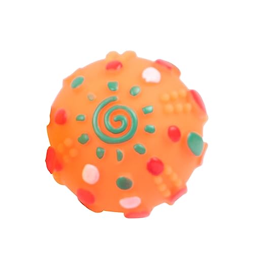 Luxshiny 5 Stück Teiliges Hundeball Spielzeugset Geräuschspielzeug aus Robustem Unzerstörbar Kauen für Spaß und Beschäftigung von Hunden Zufälligen Farben Zufällige Farbe Zufällige Farbe von Luxshiny