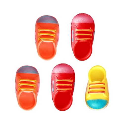 Luxshiny 5 Stück Teiliges Quietschspielzeug für Katzen und Welpen Interaktives Kauspielzeug mit Kreativem Schuhdesign Fördert Spiel und für Drinnen Zufällige Farben Zufällige Farbe Luxshiny 5 Stück Teiliges Quietschspielzeug für Katzen und Welpen Interaktives Kauspielzeug mit Kreativem Schuhdesign Fördert Spiel und für Drinnen Zufällige Farben Zufällige Farbe von Luxshiny