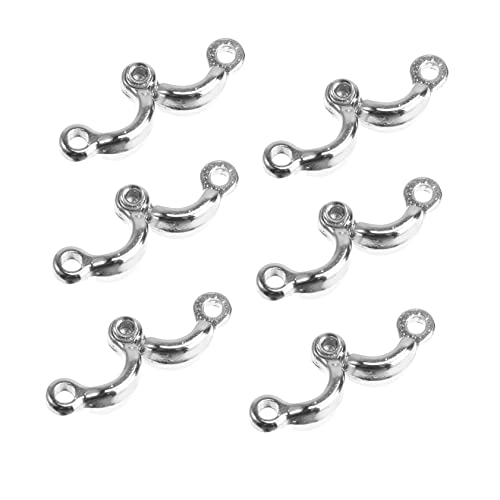 Luxshiny 6 Stück Papageien Fußringe aus U Förmige Fußöffnung Clips für Vögel Einfach zu Tragen und Langlebig für Vogelzubehör und Käfige Luxshiny 6 Stück Papageien Fußringe aus U Förmige Fußöffnung Clips für Vögel Einfach zu Tragen und Langlebig für Vogelzubehör und Käfige von Luxshiny