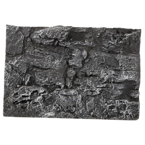 Luxshiny Aquarium Hintergrundboard Felsenoptik Terrarium Langlebig und Wasserneutral für Reptilien und Landschildkröten Terrarien Aquarien Komplett Frei Zuschneidbar und Montagefreundlich von Luxshiny